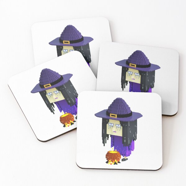 Item preview, 3D Voxel Witch Cooking Life Potion designed and sold by Si Pakne.
