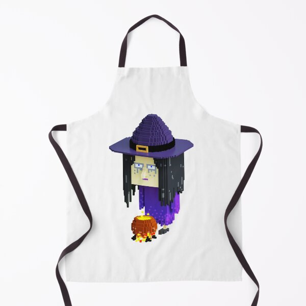 Item preview, 3D Voxel Witch Cooking Life Potion designed and sold by Si Pakne.