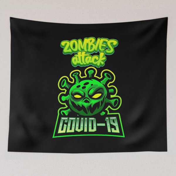 Item preview, Zombies Attack Covid-19 designed and sold by darknessjeff86.
