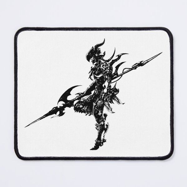Item preview, Final Fantasy Main Logo - Dragoon/ Lancer Silhouette designed and sold by NEOFO.