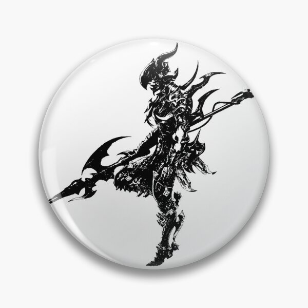 Item preview, Final Fantasy Main Logo - Dragoon/ Lancer Silhouette designed and sold by NEOFO.