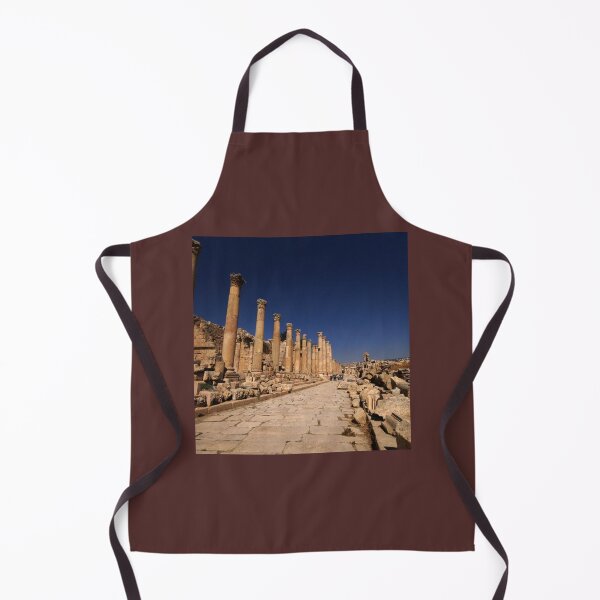 Item preview, JERASH - THE COLONNADED STREET Chiffon Top designed and sold by TooComfy.