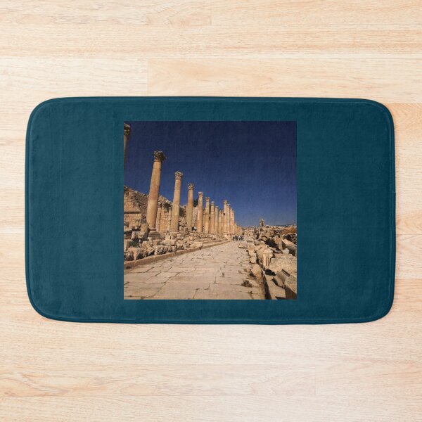 Item preview, JERASH - THE COLONNADED STREET Chiffon Top designed and sold by TooComfy.