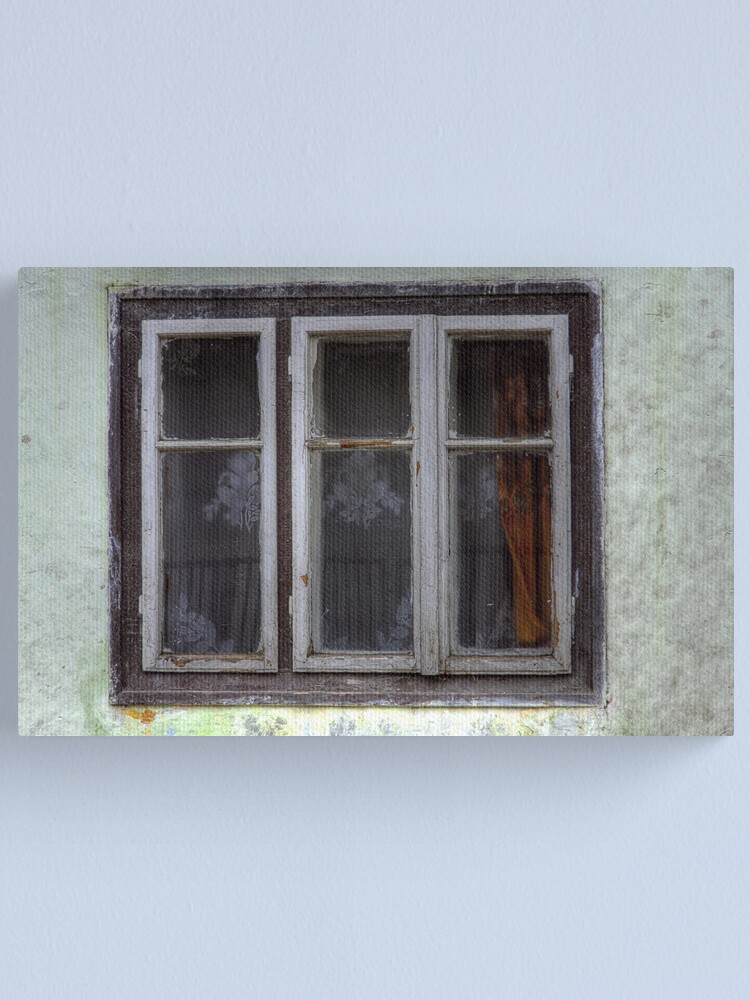 Alternate view of Orange Curtain Canvas Print