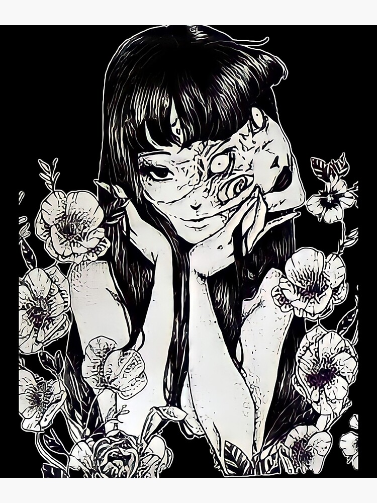 Tomie Junji Ito Unique Art Poster For Sale By Freiberg1 Redbubble