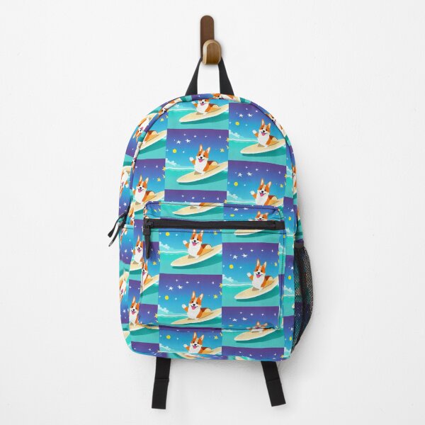 Item preview, Surfing Corgi Dog designed and sold by nicecorgi.