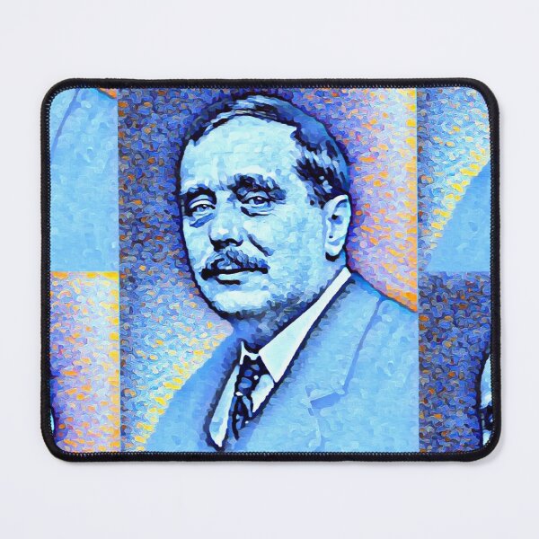 Item preview, H G Wells Artwork | H G Wells Portrait | H G Wells Wall Art  designed and sold by Suyogsonar25.