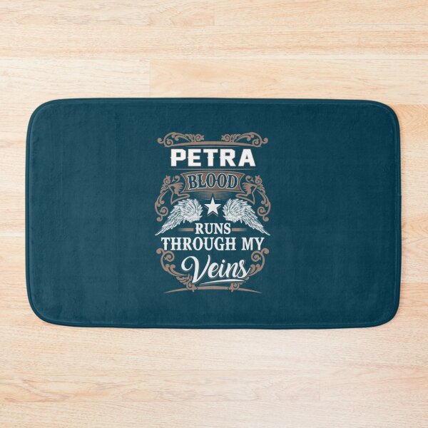 Item preview, Petra Name T Shirt - Petra Blood Runs Through My Veins  Gift Item Tee   designed and sold by TooComfy.