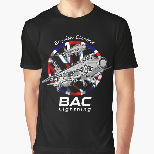 Vista previa del artículo con la obra «Aviones antiguos ingleses de English Electric Lightning», diseñado y vendido por Aerolovers.