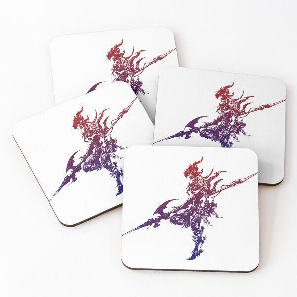 Item preview, Final Fantasy Main Logo - Kain The Dragoon Silhouette designed and sold by NEOFO.