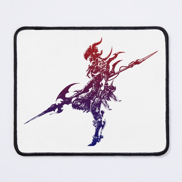 Item preview, Final Fantasy Main Logo - Kain The Dragoon Silhouette designed and sold by NEOFO.
