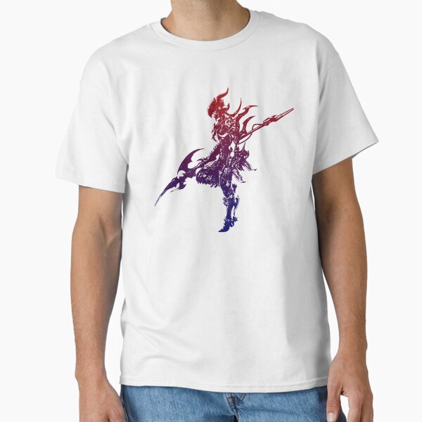 Item preview, Final Fantasy Main Logo - Kain The Dragoon Silhouette designed and sold by NEOFO.