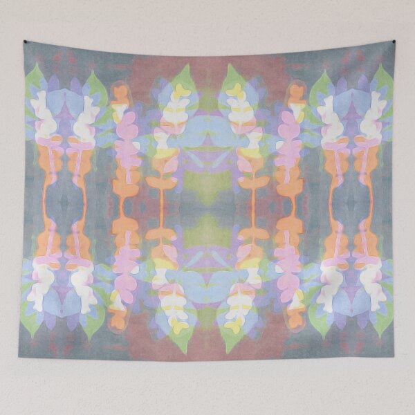 Item preview, Watercolour monoprinted floral  designed and sold by LucyBrydonArt.