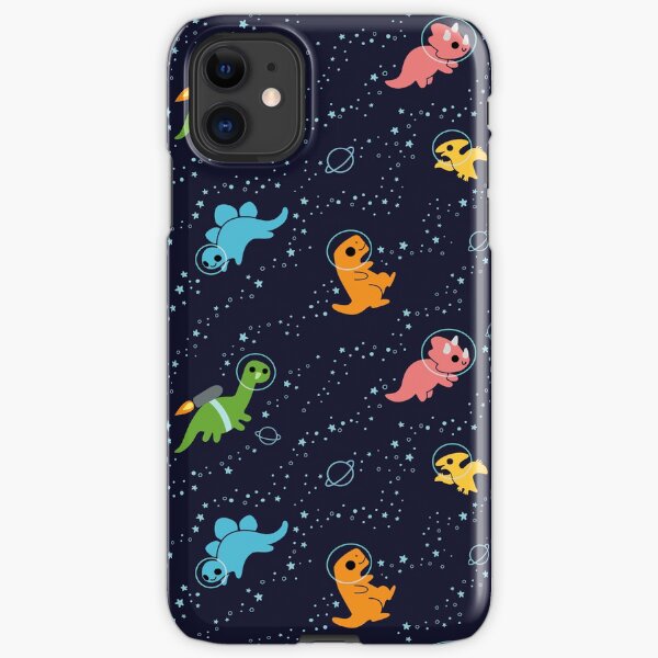 Dinosaurs In Space iPhone Snap Case