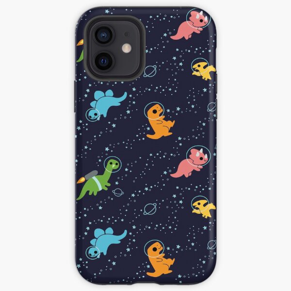 Dinosaurs In Space Pattern iPhone Tough Case