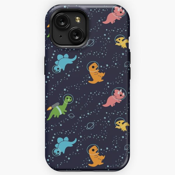 Couple Dinosaur Phone Case - Black and Pink iPhone Cases