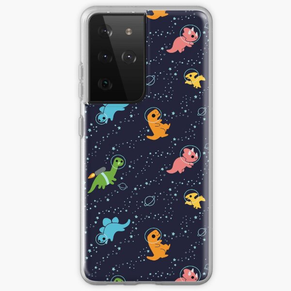 Dinosaurs In Space Samsung Galaxy Soft Case