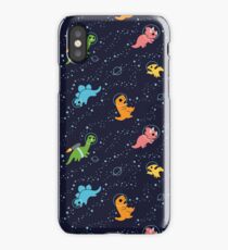 Dinosaurs In Space iPhone Case/Skin