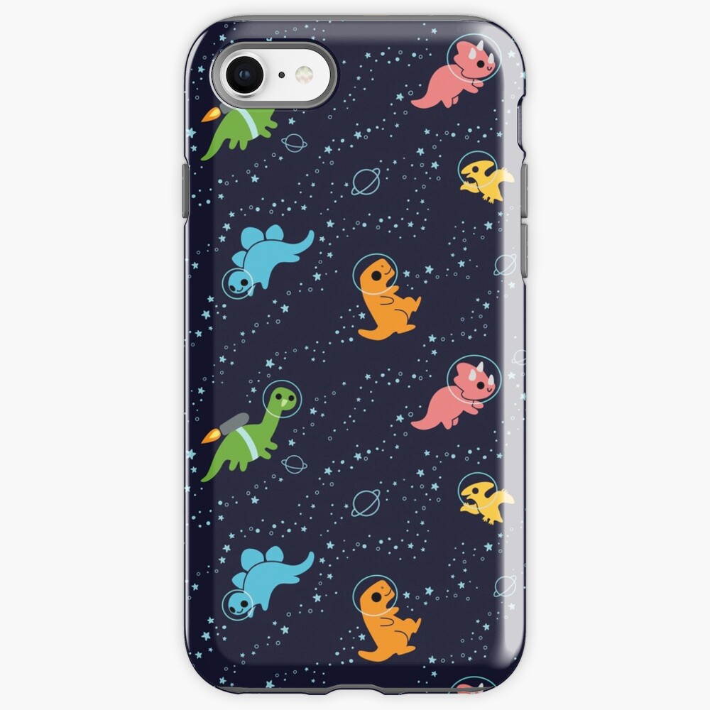Dinosaurs In Space iPhone Case & Cover