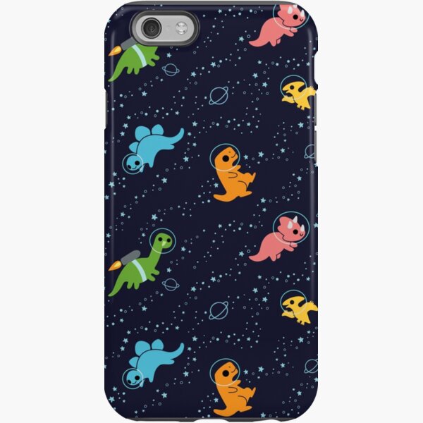 Dinosaures dans l'espace Coque antichoc iPhone