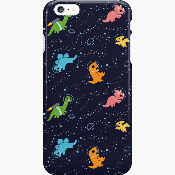 Dinosaurs In Space iPhone Snap Case