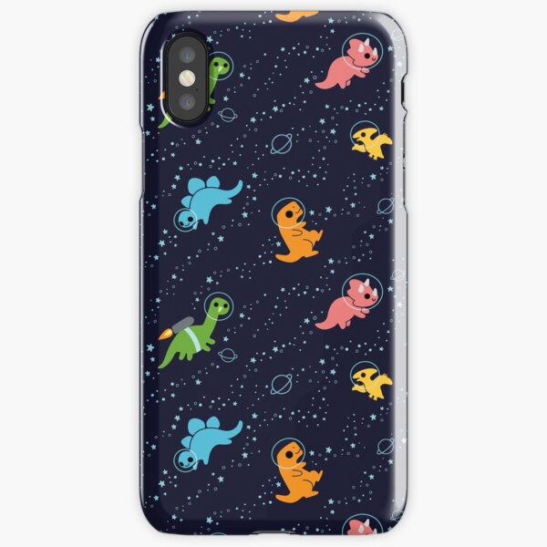 Dinosaurs In Space iPhone Snap Case