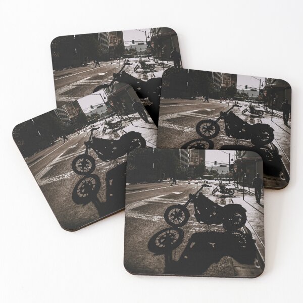 Item preview, Motocycle parked under and overpass. designed and sold by Warren Hsu.