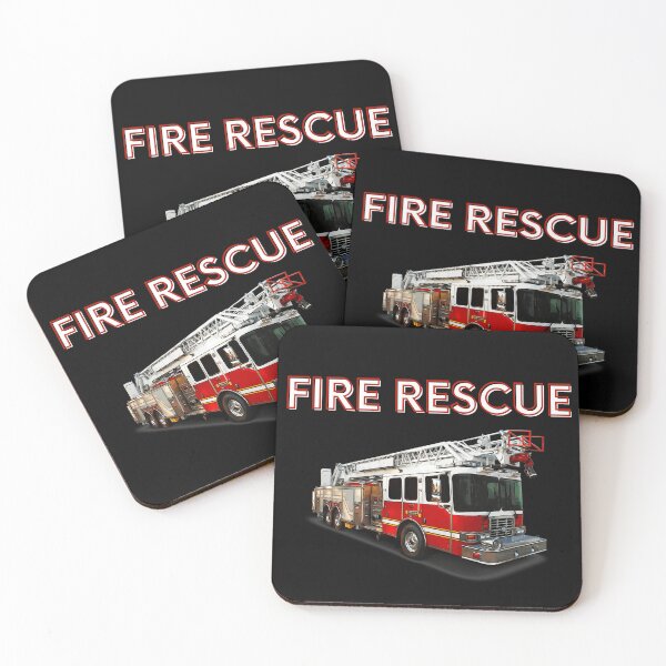 Item preview, Fire truck Fire rescue designed and sold by HarriPaloma.
