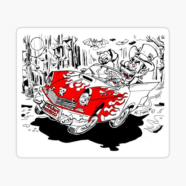 Cajun Woodoo! (1) Sticker