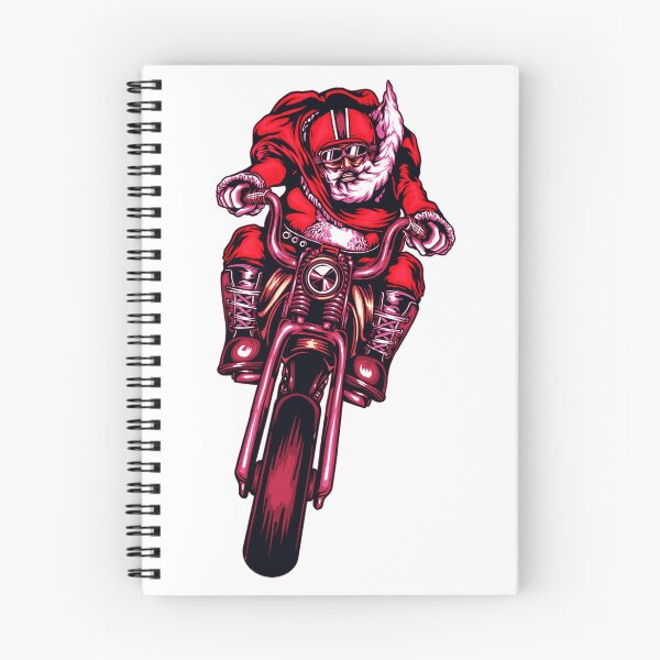 Item preview, The biker Santa Claus designed and sold by sweetartnc.