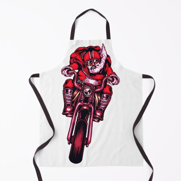 Item preview, The biker Santa Claus designed and sold by sweetartnc.