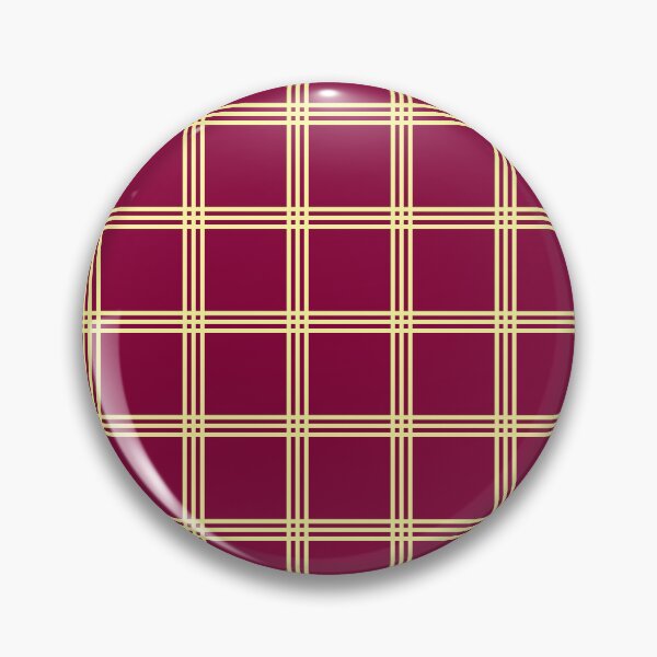 Item preview, Yellow and Burgundy Three Line Stripes Pattern designed and sold by rsty11.