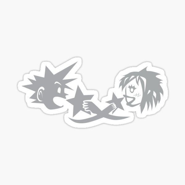 Kingdom Hearts: KairixSora Cave Etching Sticker
