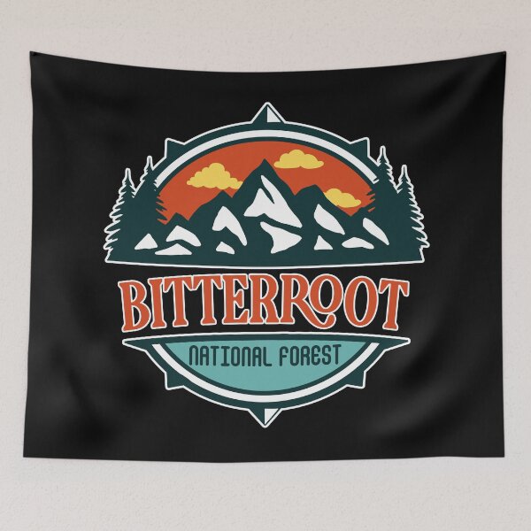 Item preview, Bitterroot National Forest designed and sold by Road-tees.