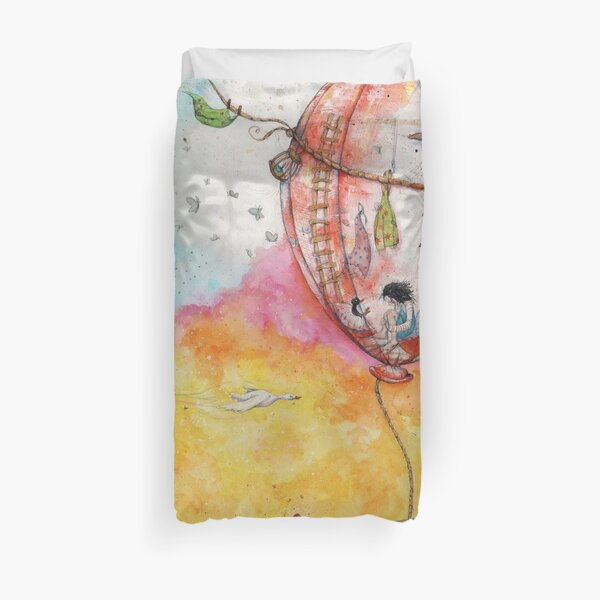 Balloongirl Duvet Cover