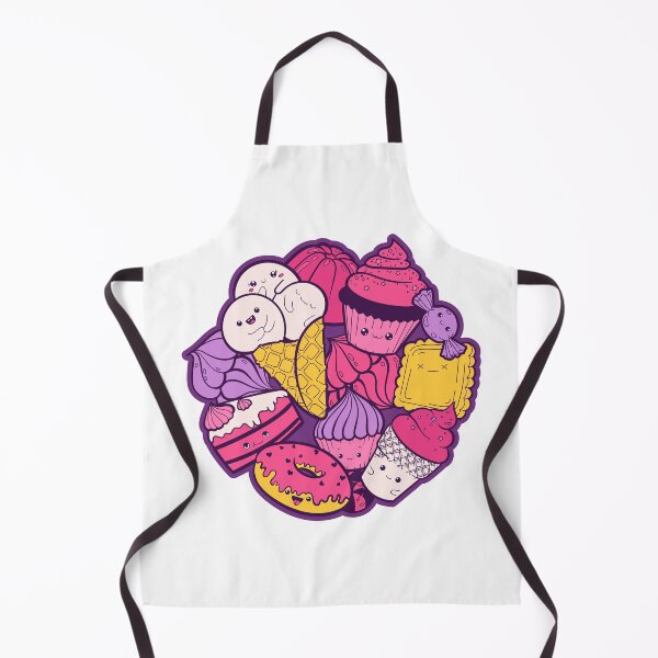 Item preview, Happy Kawaii Doodle Sweet Desserts designed and sold by boozkova-vorona.