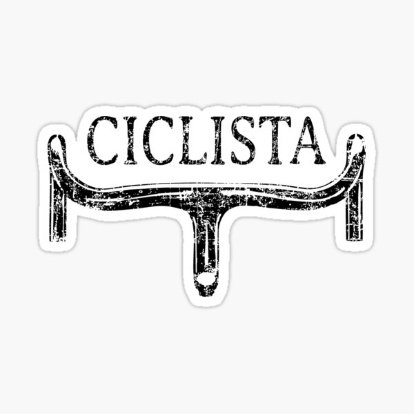 Ciclista - Fahrrad Aufkleber Sticker