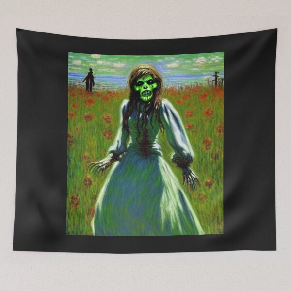 Item preview, Zombie in the style of Claude Monet designed and sold by cutenevil.