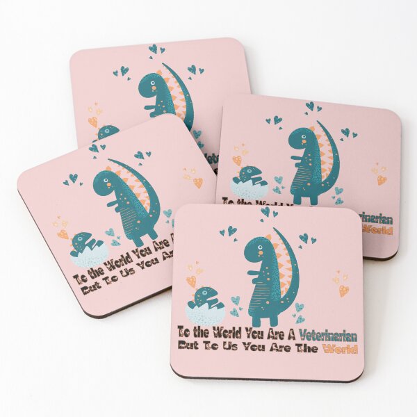Item preview, Funny To the World You Are A Veterinarian But To Us You Are The World Dinosaur designed and sold by fatydesignspace.