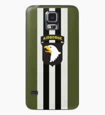 D-Day Streifen mit 101st Airborne Patch Hülle & Klebefolie für Samsung Galaxy