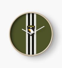 D-Day Stripes with 101st Airborne Patch Clock