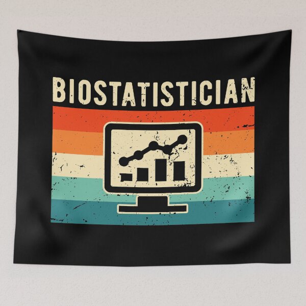 Item preview, Biostatistician Biostatistics Retro Vintage designed and sold by NestaReign.