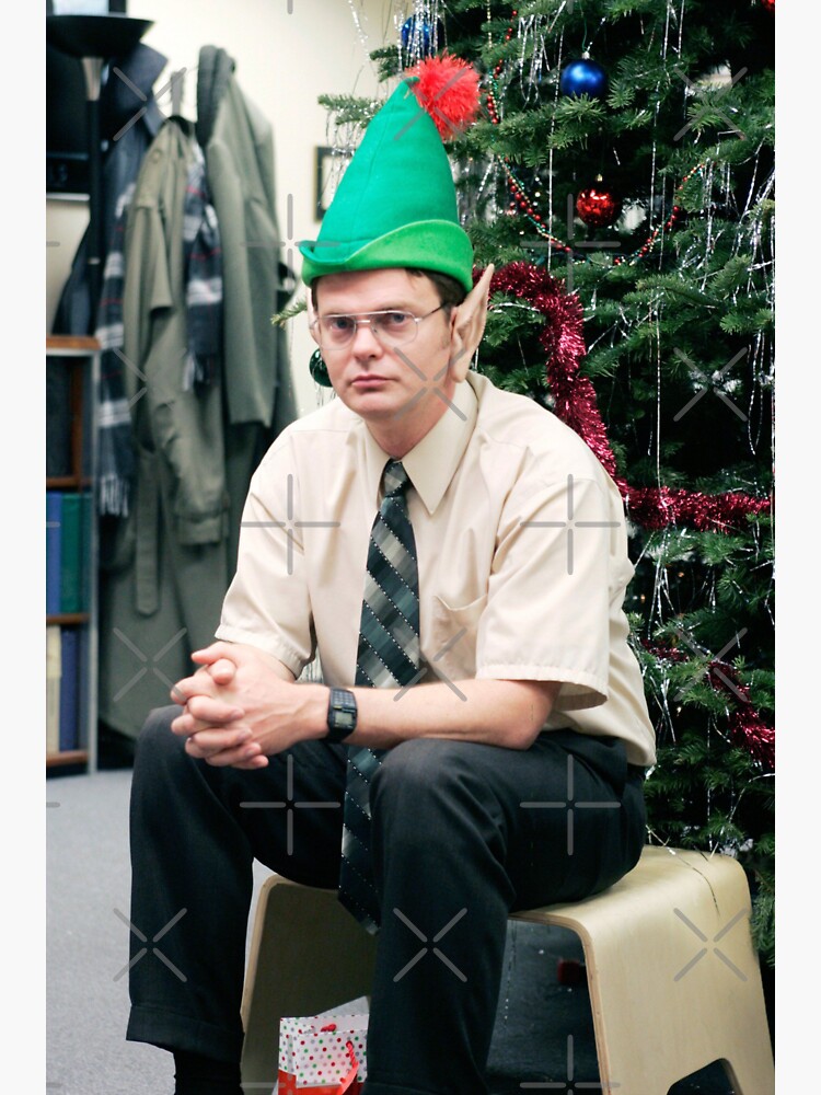 Dwight Christmas Sticker