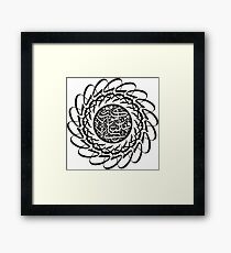 man kuntu mola ali name flower Framed Print