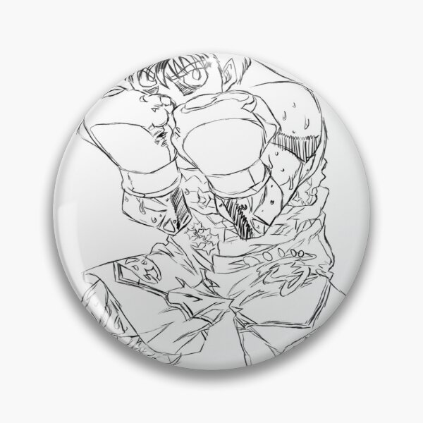 Item preview, Ippo - hajime no ippo (b&w) designed and sold by jack1301z.
