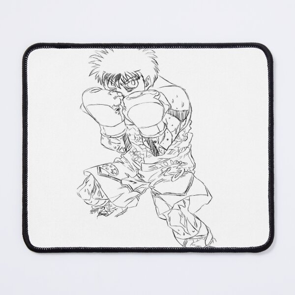 Item preview, Ippo - hajime no ippo (b&w) designed and sold by jack1301z.