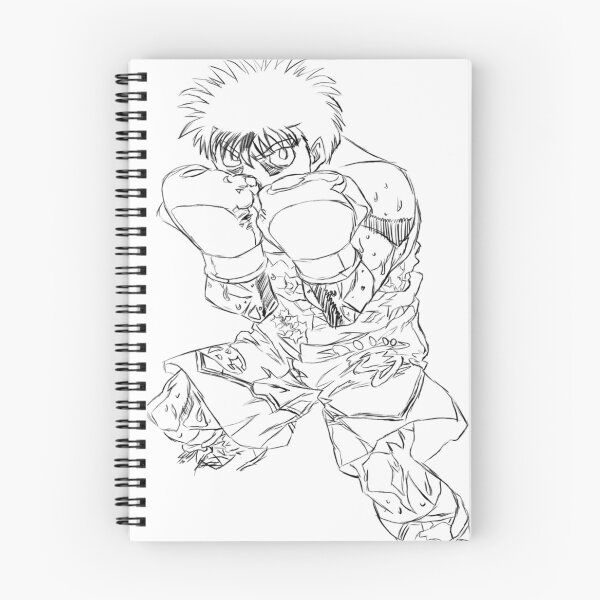 Item preview, Ippo - hajime no ippo (b&w) designed and sold by jack1301z.