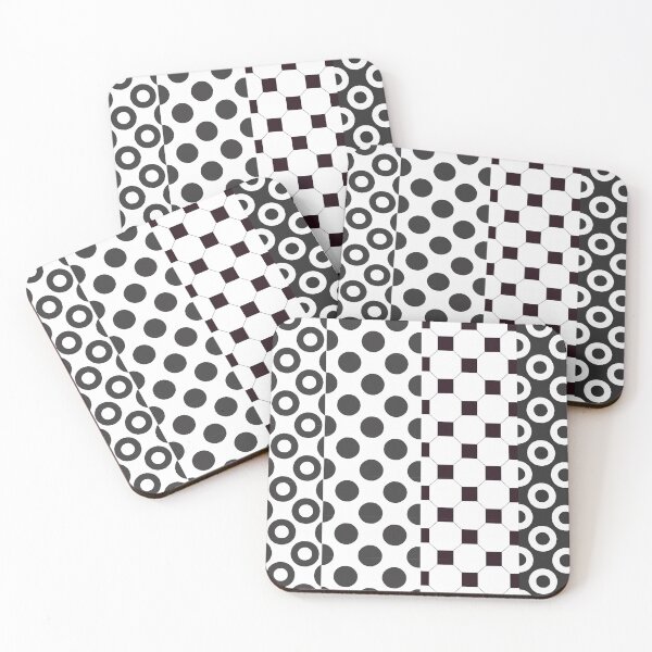 Item preview, texture black and white basic shapes design  designed and sold by sankacreation.