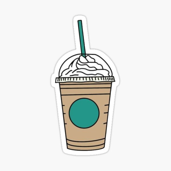 Cute Starbucks Coffee Sticker For Sale By Aestheticteesx Redbubble