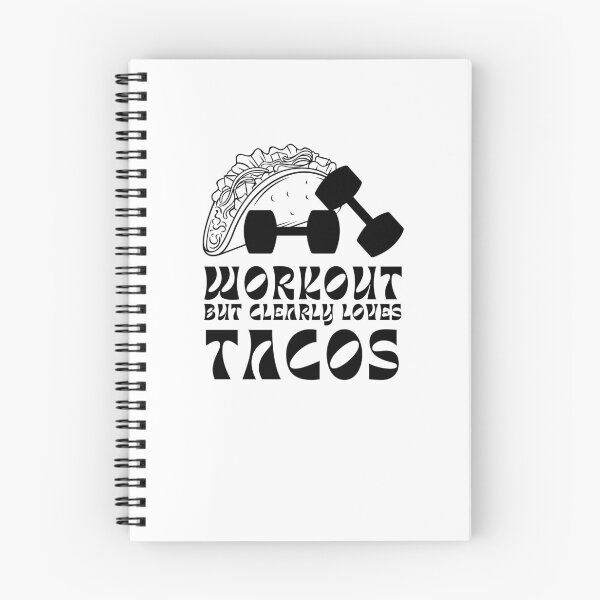 Item preview, Workout but clearly loves tacos designed and sold by darshants.
